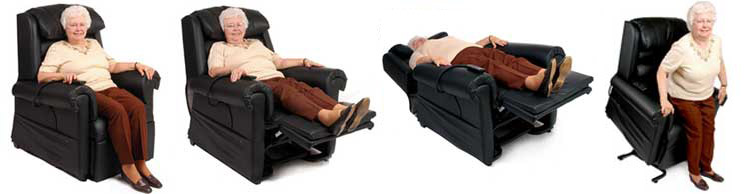 Infinite Position Lift Chairs or Zero Gravity Lift Chairs 